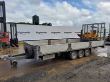Image of Brian James T-03-T Tri Axle Dropside Beavertail Trailer