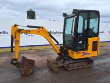 Image of JCB 15C-1 Cabbed Mini Excavator