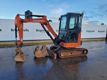 Image of Hitachi ZX26U-5A CR Cabbed Mini Excavator