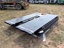 Image of Security Fencing 2.4m x 2.2m, 3D Panels & 26 Posts 60mm x 60mm