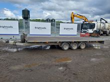 Image of Ifor Williams 3Cb LM208G3 Tri Axle Flatbed Trailer