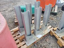 Image of 6x Galvanised Barrier Posts IMpact Absorbing