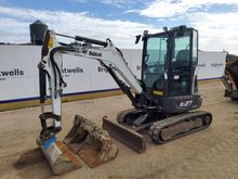 Image of Bobcat E27 Cabbed Mini Excavator