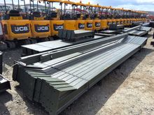 Image of Steel Framed Building 90’ x 40’ x 15. 6no 15’ Bays. 12.5° Roof Pitch. Purlin Cleats Space To Accept Fibre Cement Or Steel Roof Sheets & 5ft Cantilever On One Side (Building 2)