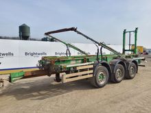 Image of Boughton Tri Axle Skip Drag Trailer
