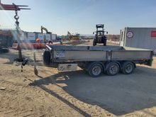 Image of Ifor Williams LM146G3 Tri Axle Flatbed Trailer