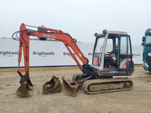 Image of Kubota KX121-3 Cabbed Mini Excavator