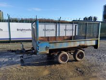 Image of Lancaster Tippers High Sided Caged Tipping Trailer