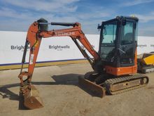 Image of Hitachi ZX26U-6 CR Cabbed Mini Excavator