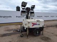 Image of Tower Light VB-9 Trailed Lighting Tower