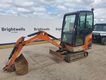 Image of Kubota KX015-4 Cabbed Mini Excavator