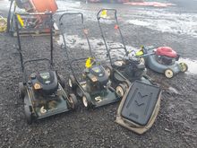 Image of 3x Hayter Lawnmowers & 1x Honda Isy