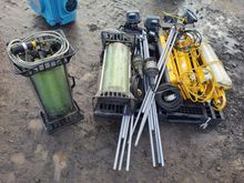 Image of 2x Safety Inspection Lamps, 3x Contractor Lights & 3x 240V Twin Light