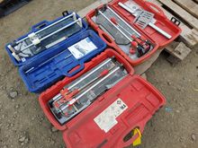 Image of 3x Manual Tile Cutters - 420Mm