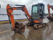 Image of Hitachi ZX29U-3 CLR Cabbed Mini Excavator