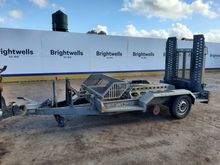 Image of Brian James T-02-T Twin Axle Excavator Trailer