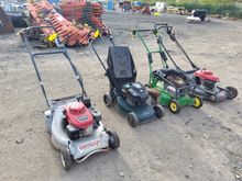 Image of 4x Pedestrian Lawn Mowers