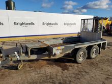 Image of Ifor Williams GX84 Twin Axle Beavertail Plant Trailer