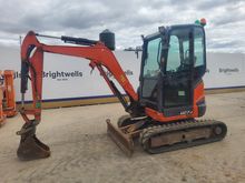 Image of Kubota U27-4 Cabbed Mini Excavator