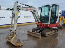 Image of Takeuchi TB228 Cabbed Mini Excavator
