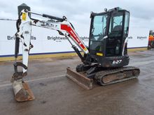 Image of Bobcat E27Z Mini Cabbed Excavator