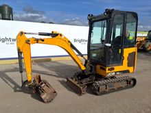 Image of JCB 16C-1 T3 Cabbed Mini Excavator