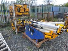 Image of Qty of Work Lights and Stand - Tipping Skip and Stillages NOT Included