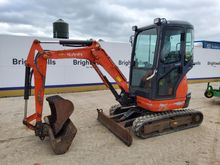 Image of Kubota U20-3EU Cabbed Mini Excavator