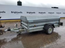 Image of Indespension Single Axle Bagging Off Trailer (Front Hinge)