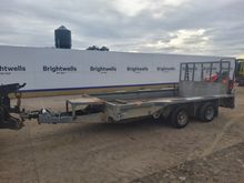 Image of Ifor Williams GX126 Twin Axle Plant Trailer