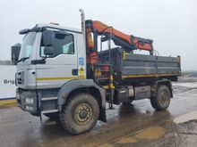 Image of MAN TGM 18.250 4x4 Dropside Tipper Lorry