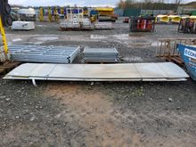 Image of Qty of Coated metal Curved Sheets