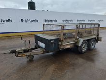 Image of Indespension Twin Axle Caged Trailer