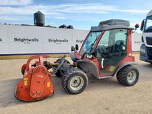 Image of Aebi TT210 4wd 4ws Bank Tractor