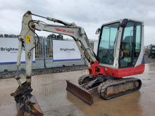 Image of Takeuchi TB228 Cabbed Mini Excavator