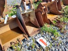 Image of 18" Excavator Bucket 170mm Ears 345mm Centres 45mm Pins