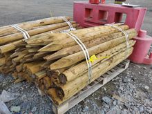 Image of 70x 5ft6" 4"-5" Half Round Stakes