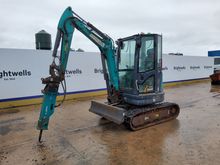 Image of Sunward SWE25UF Cabbed Mini Excavator