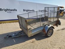 Image of TFM 8x4 Single Axle Cage Trailer