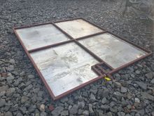 Image of 8ft x 8ft Large Steel Framed Shed Door