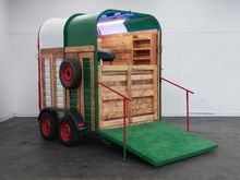 Image of Catering Rice Horse Box with Pizza Oven