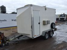 Image of Blueline Twin Axle Box Trailer - Mobile Emission Lab