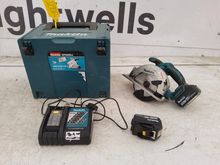 Image of Makita Circular Saw c/w Battery and Charger