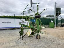 Image of Krone KW5.50/4X7 3pt Linkage Mounted 4 Rotor Tedder