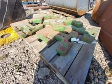 Image of 7x John Deere Tractor Weights