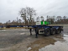 Image of Montracon Tri Axle Sliding Skeletal Artic Trailer - SK8