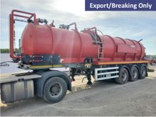 Image of ADCLIFFE AST-17-38T-3AA Tri Axle Artic Tanker Trailer