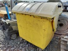 Image of Large Yellow Wheelie Bin