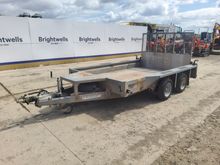 Image of Ifor Williams GX106 Twin Axle Plant Trailer