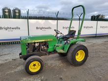 Image of John Deere 4wd Compact Tractor